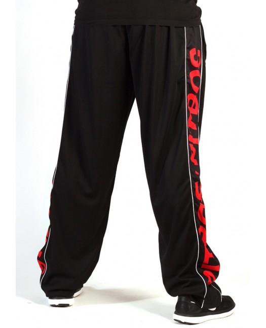 Pitbos Mesh Pants Dog Logo Red