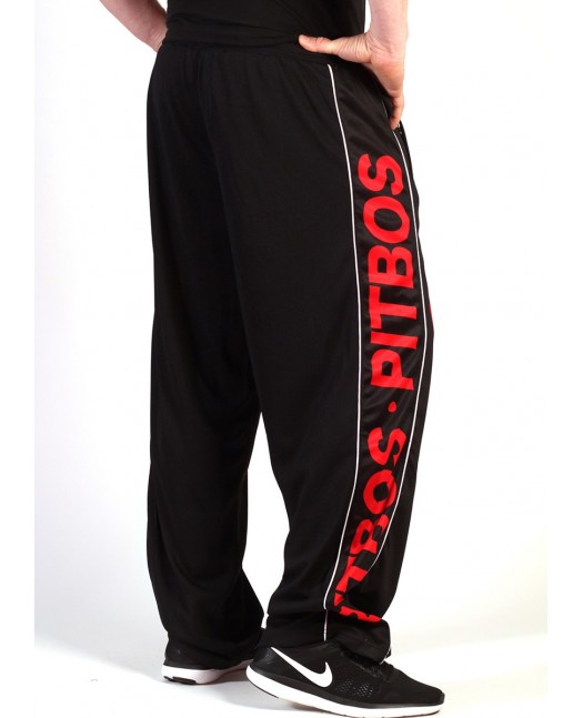 Pitbos Mesh Pants Dog Logo Red