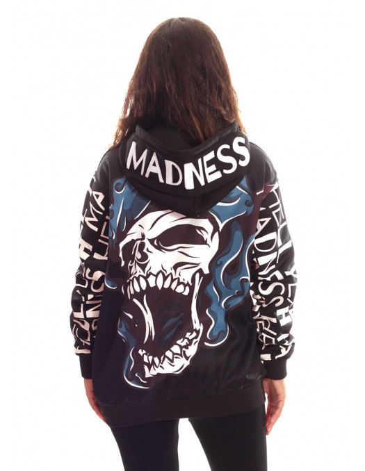 Madness Skull ZipHoodie El Barrio by...