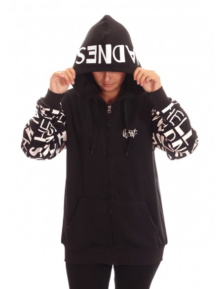 Madness Skull ZipHoodie El Barrio by BSAT
