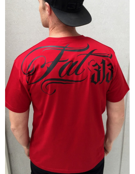 FAT313 Signature Tee Red