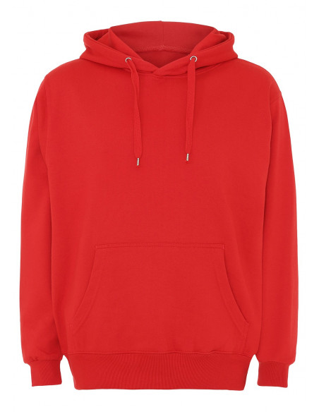 Hoodie All Red Plain