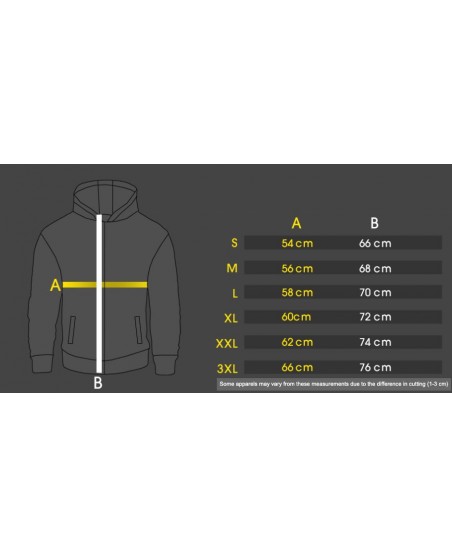 Amstaff Klicks Hoodie OrangeNBlack