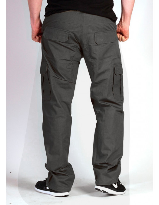 BSAT Regular Fit Cargo Pants Dark Grey