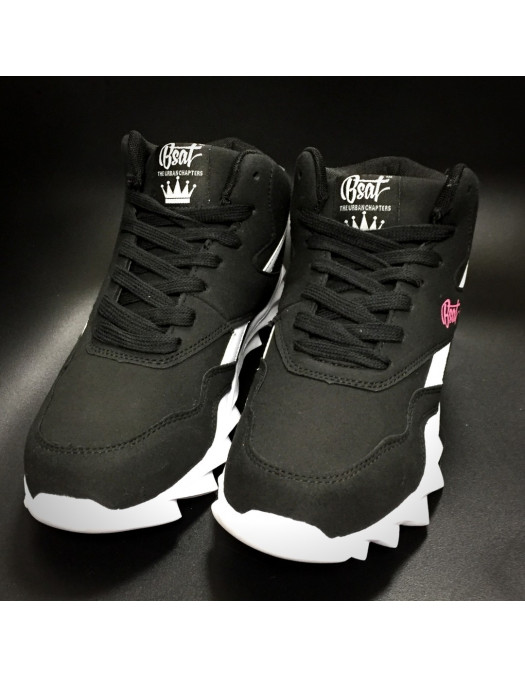 RebelBabe Shoes BlackNPink by BSAT