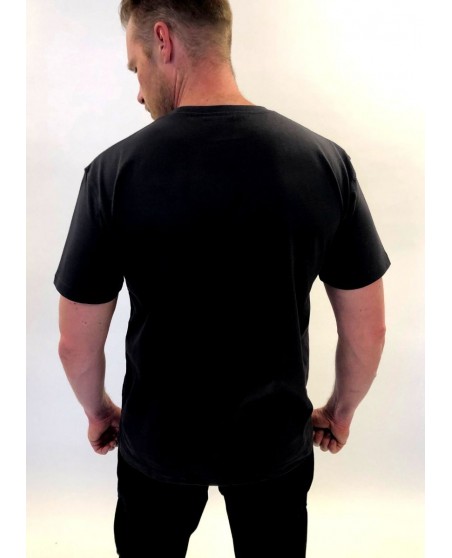 Støt vore Veteraner T-Shirt Front Black by Nordic Worlds Premium Cotton