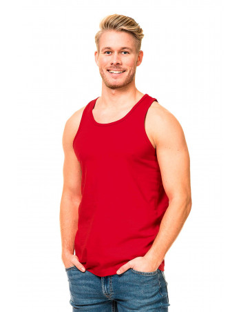 Tank Top Plain Red