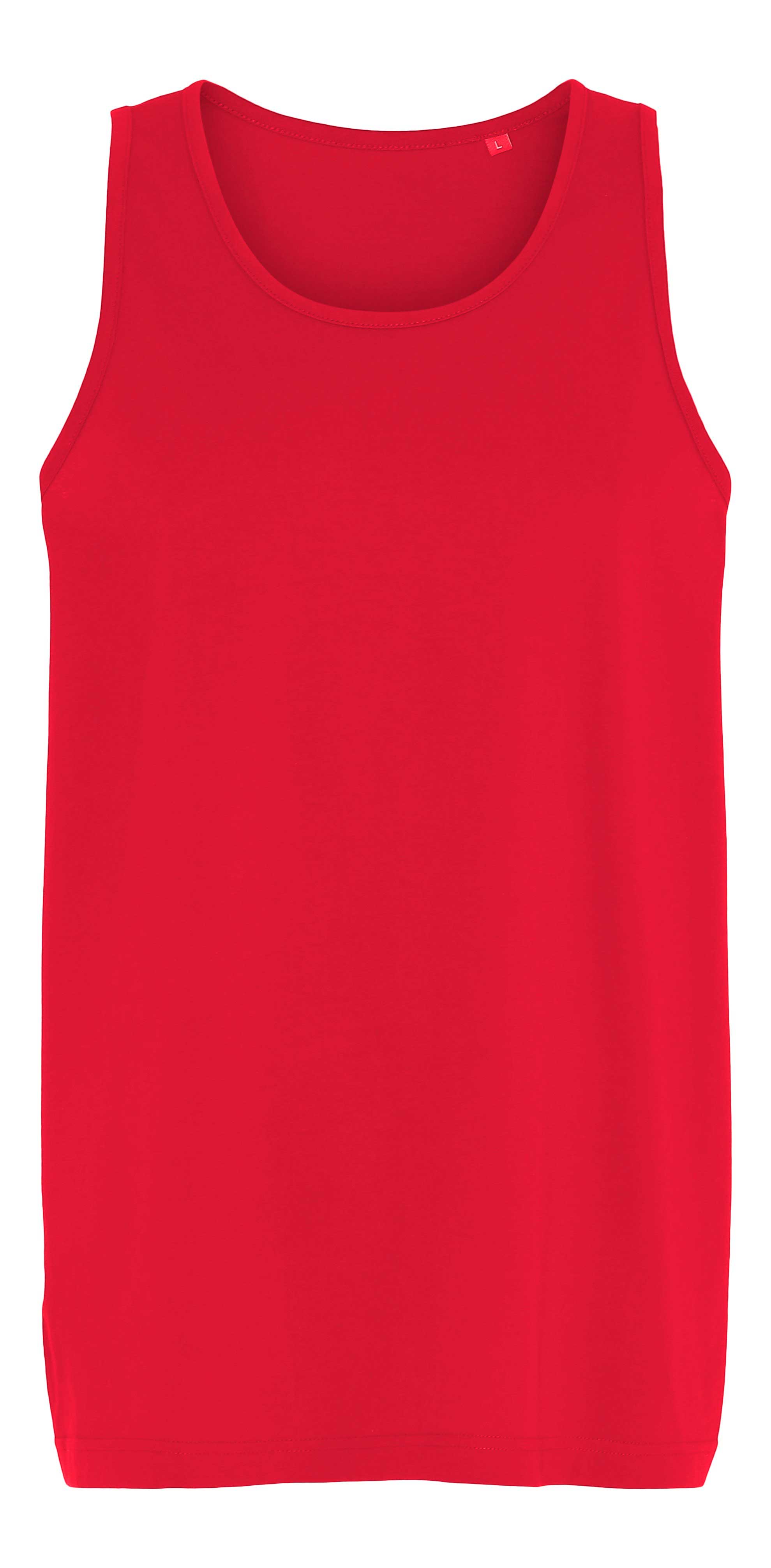 Tank Top Plain Red