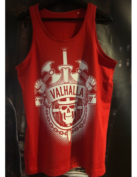 Valhalla TankTop RedNWhite