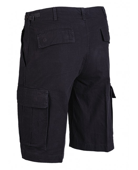 Techwear RipStop shorts Washed Black