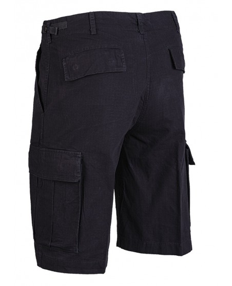 Techwear RipStop shorts Washed Black