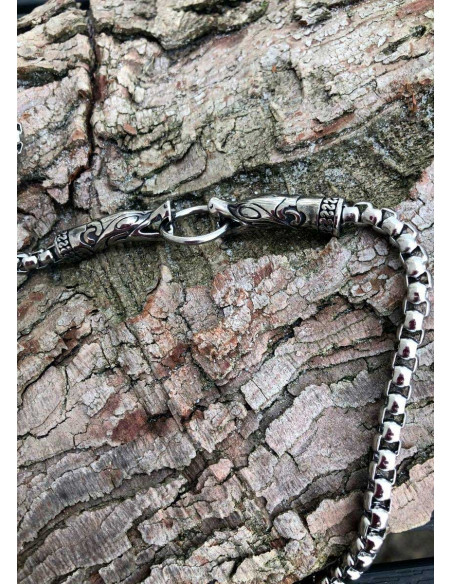 Wolf Viking Necklace Stainless Steel