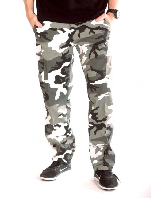 Urban Camo Cargo Pants Regular Fit by...