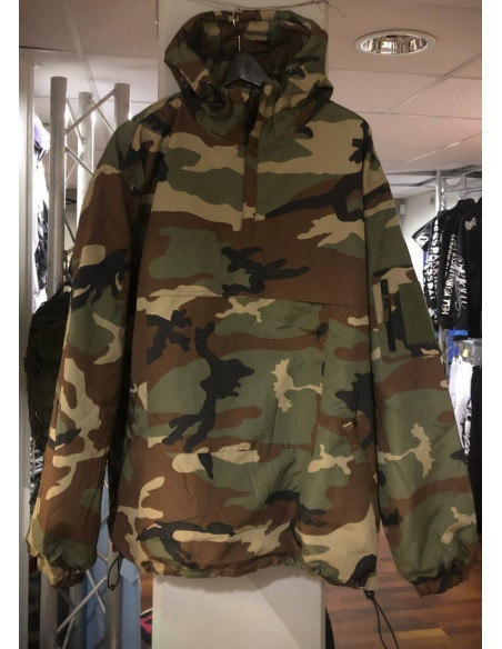 Tech Wear Anorak Winter Jacket Woodland 
