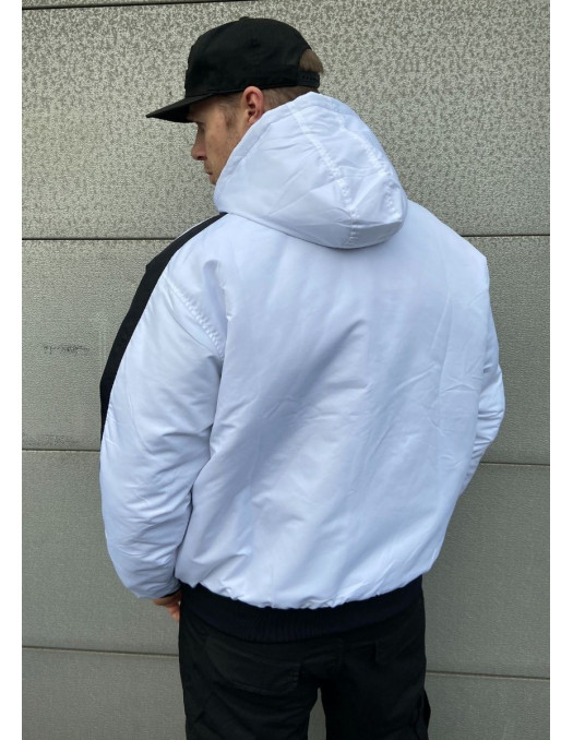Bronx Winter Jacket WhiteNBlack by BSAT