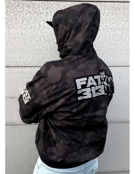 FAT313 Winter Jacket Dark Camo