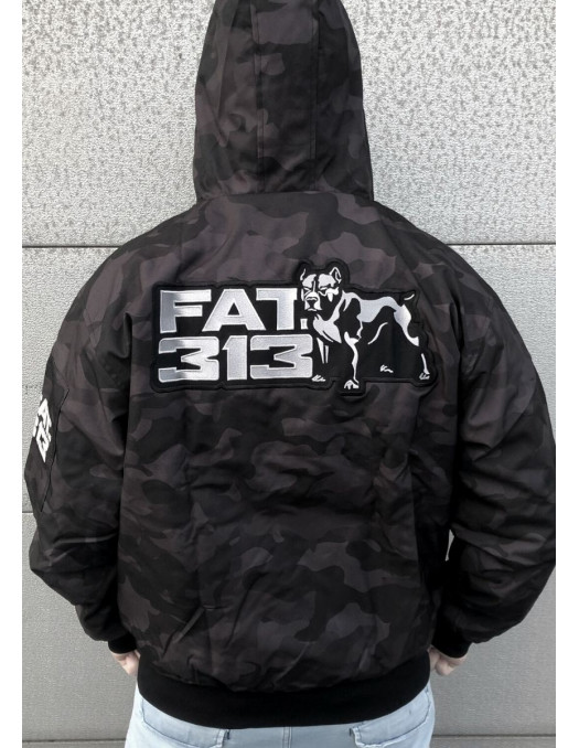 FAT313 Winter Jacket Dark Camo