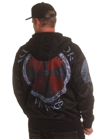 Warrior Vikings ZipHoodie by Nordic Worlds