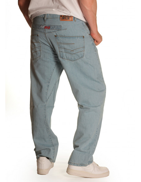 FAT313 Renew Legend Jeans Skyblue Stone Washed