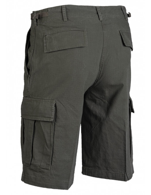 Techwear RipStop shorts Washed Olive