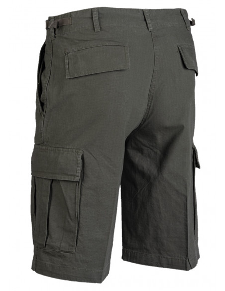 Techwear RipStop shorts Washed Olive