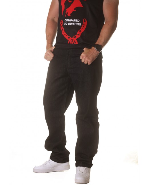 Pitbos StaffLife Jeans Black Regular Fit