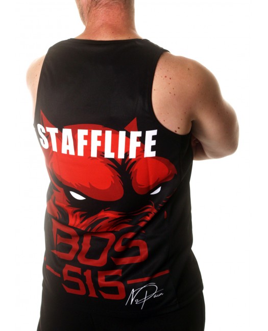 StaffLife No Pain Dog Mesh TankTop by...