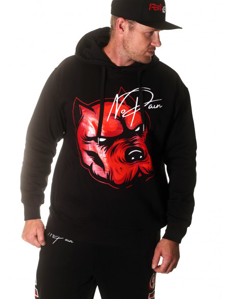 StaffLife No Pain Dog Hoodie by Pitbos