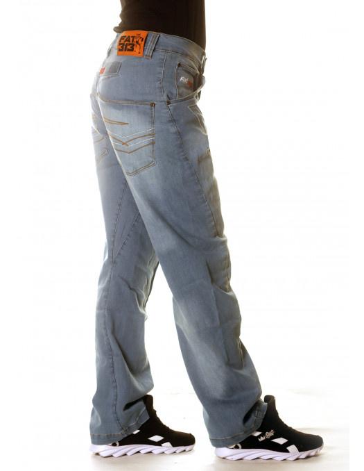 Baggy Jeans Light Blue Stretch by Fat313