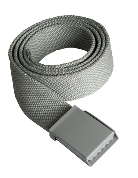 Solid Color Belt Polyester Grey