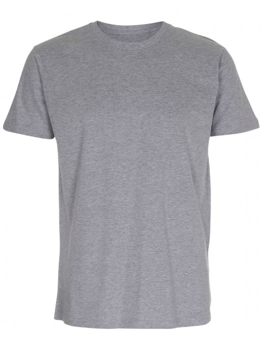 Fitted Organic Cotton T-Shirt Grey