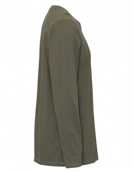Regular L/S T-Shirt Organic Cotton Army Green