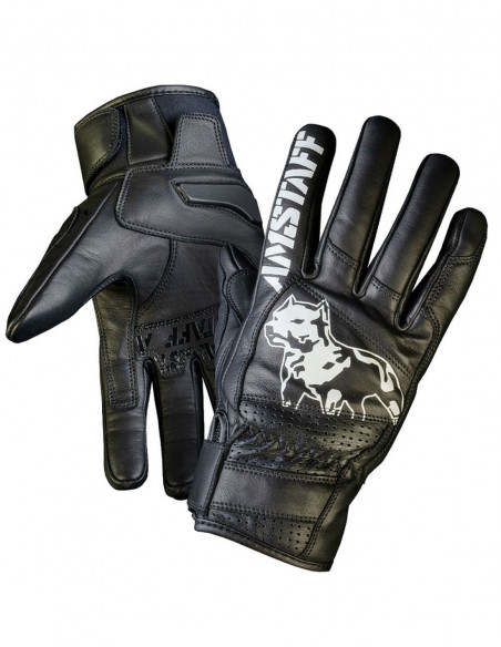 Black Logo Gloves exclusive by Amstaff
