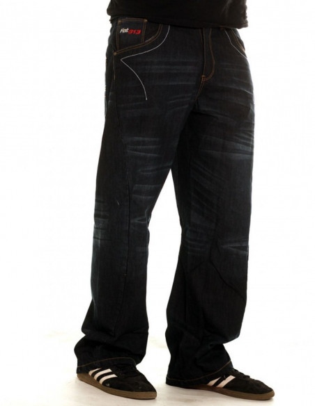 FAT313 Renew Legend Jeans Black Stone Washed