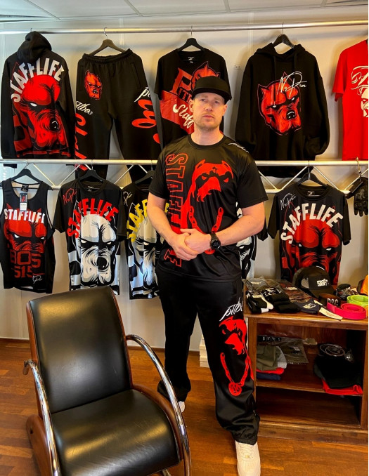 Stafflife PB Logo Dog Sweatpants by...