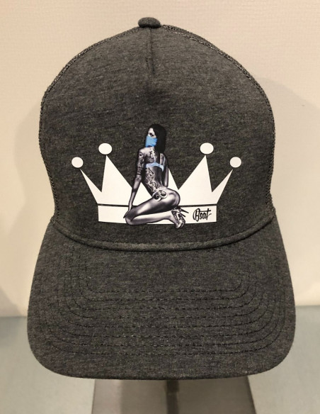 Crown Chica Cap Grey by BSAT