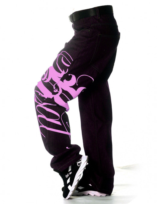 Art Script Logo Jeans Baggy...