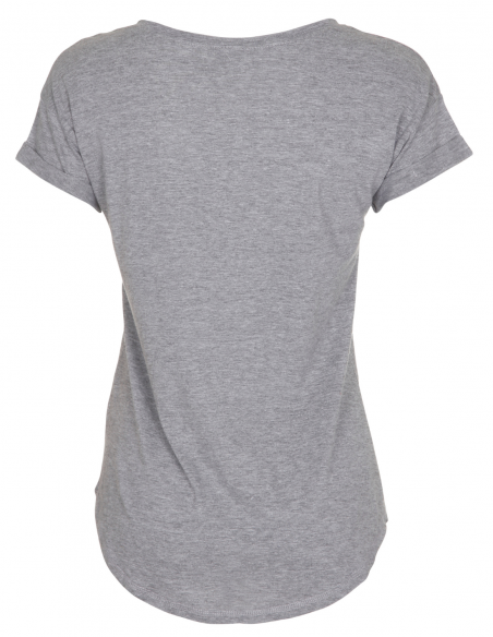 Loose Organic T-Shirt Heather Grey