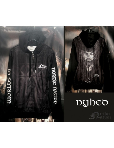 Berserker Worlds of Nordic Worlds ZipHoodie