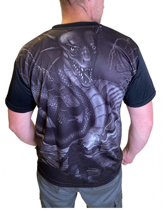 Midgard Serpent T-Shirt Grey by...