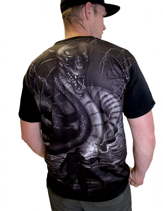 Midgard Serpent T-Shirt Grey by...