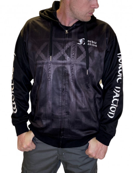 Berserker Worlds of Nordic Worlds ZipHoodie