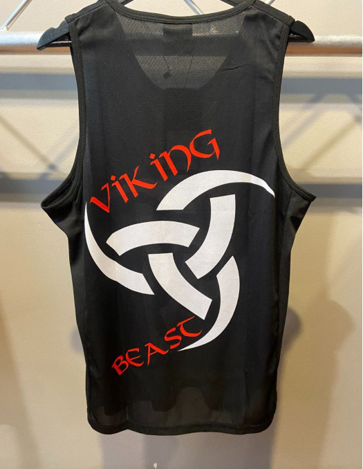 Viking Beast Triple Horn Mesh TankTop by Nordic Worlds