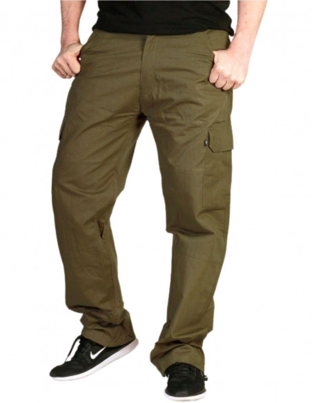 BSAT Regular Fit Combat Cargo Pants Army Green