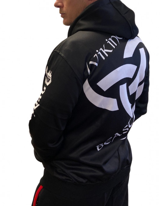 Viking Beast Triple Horn ZipHoodie by...