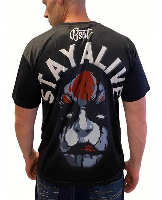 BSAT Stay Alive Skull T-Shirt