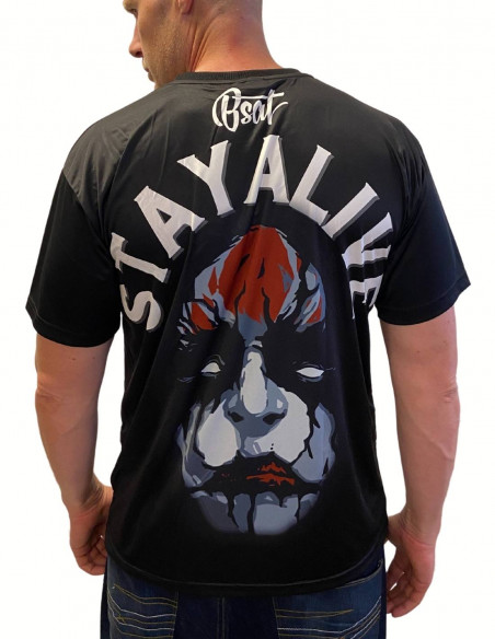BSAT Stay Alive Skull T-Shirt