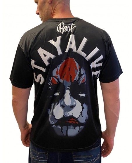 BSAT Stay Alive Skull T-Shirt