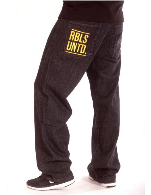 RBLS UNTD Jeans BlackNGold