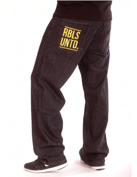 RBLS UNTD Jeans BlackNGold